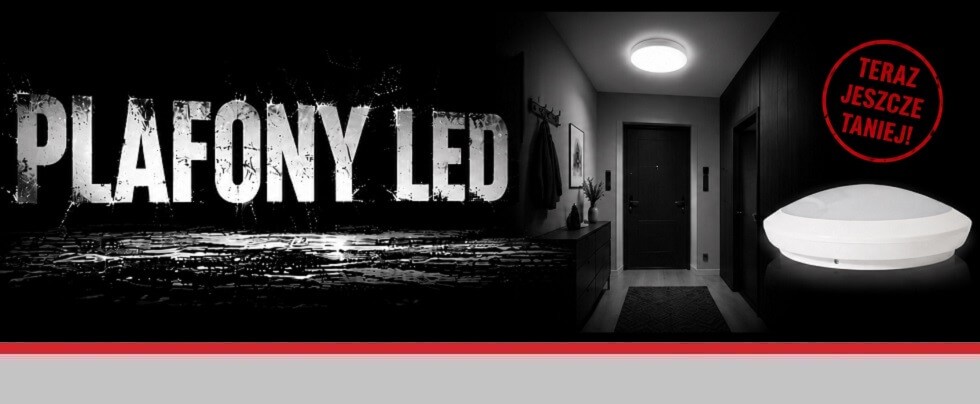 Plafony LED