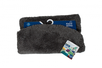 Kleine Wolke Dywanik łazienkowy Relax Anthracite Grey 100 cm średnica 