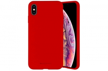 Mercury Silicone iPhone 13 6,1" czerwony/red 